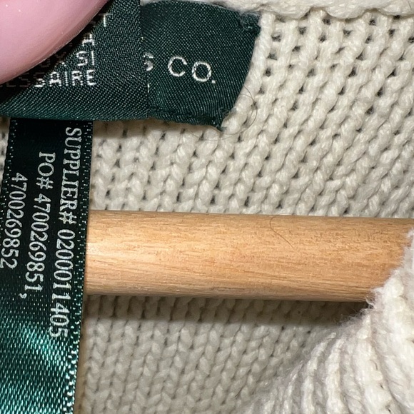 Ralph Lauren, beige cardigan - Picture 8 of 9